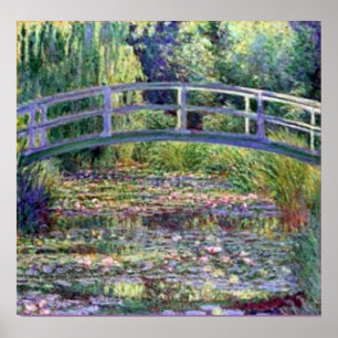 Monet-the-Water-Lily-Teich Poster