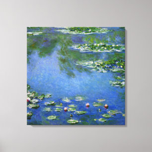 Monet Wasser-Lilien Leinwanddruck