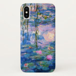 Monet Wasser-Lilien mit Teich-Reflexionen Case-Mate iPhone Hülle<br><div class="desc">Claude Monet war einer der Gründer der französischen Impressionismusmalerei Landschaften in den im Freien. Dieses ist eins von seinen vielen die Gartenwasserlilien-Teichmalereien,  welche die Reflexion vom Himmel oben zeigen,  wenn die Niederlassungen der weinenden Weide unten über dem Teich hängen und die Lilien-Blumen,  die im Wasser schwimmen.</div>