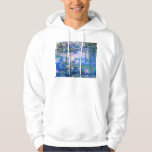 Monet Wasser-LilienHoodie Hoodie<br><div class="desc">Monet Wasser-Lilien Hoodie. Ölmalerei auf Leinwand ab 1916. Monet malte seinen berühmten Wasserlilienteich besessen während der letzten Jahre seiner Karriere und zeichnete Inspiration vom Licht der Sonne und sein verschiebeneffekt auf das Wasser und die WasserBlumen und das Laub. Diese Malerei kennzeichnet einen vibrierenden Gebrauch von Rosa, Blues und Purpur und...</div>