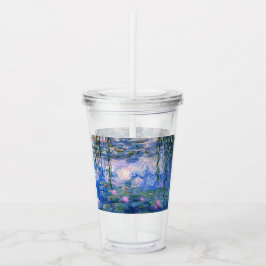 Monet Wasserlilien Acryltrinkbecher