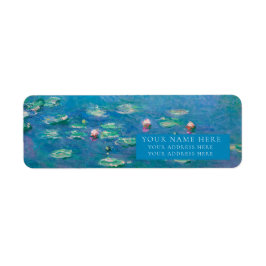 MONET "WASSERLILIEN" FEINSTART-RÜCKKEHR-ADRESSE