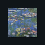 MONET WATER LIES 1916 Blaue Stretched Leinwand Art<br><div class="desc">Der französische Impressionist Claude Monet malte diese Water Lilies - 1916, ursprünglich als Öl auf Leinwand Gemälde aus den Inspirationen seines eigenen Hinterhofs im Frankreich des 20. Jahrhunderts. Als er 76 Jahre alt war, als er diesen Seerosenteich malte, entwickelten Monets Katarakte Fortschritte und änderten seine Farbwahrnehmung. Je schlimmer seine Katarakte...</div>