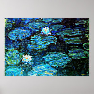 Monet - Water Lilien Poster