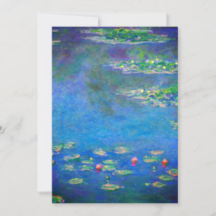 Monet Water Lilies 1906 Ankündigung