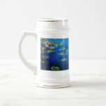 Monet Water Lilies 1906 Bierglas<br><div class="desc">Bier Stein mit Claude Monets Ölgemälde Water Lilies (1906). Ein ruhiges Stillleben des Zusammenspiels von Licht und Reflexion auf schönen Seerosen in einem Teich. Ein großartiges Geschenk für Fans von Impressionismus und französischer Kunst.</div>