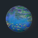 Monet Water Lilies 1906 Button<br><div class="desc">Button mit Claude Monets Ölgemälde Water Lilies (1906). Ein ruhiges Stillleben des Zusammenspiels von Licht und Reflexion auf schönen Seerosen in einem Teich. Ein großartiges Geschenk für Fans von Impressionismus und französischer Kunst.</div>