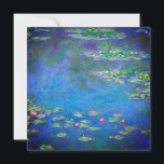 Monet Water Lilies 1906 Einladung<br><div class="desc">Karte mit Claude Monets Ölgemälde Water Lilies (1906). Ein ruhiges Stillleben des Zusammenspiels von Licht und Reflexion auf schönen Seerosen in einem Teich. Ein großartiges Geschenk für Fans von Impressionismus und französischer Kunst.</div>