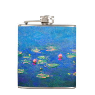 Monet Water Lilies 1906 Flachmann