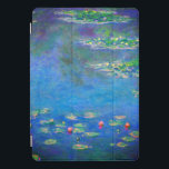 Monet Water Lilies 1906 iPad Pro Cover<br><div class="desc">iPad Cover mit Claude Monets Ölgemälde Water Lilies (1906). Ein ruhiges Stillleben des Zusammenspiels von Licht und Reflexion auf schönen Seerosen in einem Teich. Ein großartiges Geschenk für Fans von Impressionismus und französischer Kunst.</div>