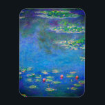 Monet Water Lilies 1906 Magnet<br><div class="desc">Magnet mit Claude Monets Ölgemälde Water Lilies (1906). Ein ruhiges Stillleben des Zusammenspiels von Licht und Reflexion auf schönen Seerosen in einem Teich. Ein großartiges Geschenk für Fans von Impressionismus und französischer Kunst.</div>