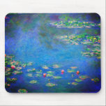 Monet Water Lilies 1906 Mousepad<br><div class="desc">Mouse Pad mit Claude Monets Ölgemälde Water Lilies (1906). Ein ruhiges Stillleben des Zusammenspiels von Licht und Reflexion auf schönen Seerosen in einem Teich. Ein großartiges Geschenk für Fans von Impressionismus und französischer Kunst.</div>