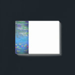 Monet Water Lilies 1906 Post-it Klebezettel<br><div class="desc">Post-it Notes mit Claude Monets Ölgemälde Water Lilies (1906). Ein ruhiges Stillleben des Zusammenspiels von Licht und Reflexion auf schönen Seerosen in einem Teich. Ein großartiges Geschenk für Fans von Impressionismus und französischer Kunst.</div>