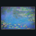 Monet Water Lilies 1906 Seidenpapier<br><div class="desc">Tissue mit Claude Monets Ölgemälde Water Lilies (1906). Ein ruhiges Stillleben des Zusammenspiels von Licht und Reflexion auf schönen Seerosen in einem Teich. Ein großartiges Geschenk für Fans von Impressionismus und französischer Kunst.</div>