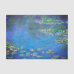 Monet Water Lilies 1906 Seidenpapier<br><div class="desc">Tissue mit Claude Monets Ölgemälde Water Lilies (1906). Ein ruhiges Stillleben des Zusammenspiels von Licht und Reflexion auf schönen Seerosen in einem Teich. Ein großartiges Geschenk für Fans von Impressionismus und französischer Kunst.</div>