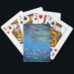 Monet Water Lilies 1906 Spielkarten<br><div class="desc">Karten spielen mit Claude Monets Ölgemälde Water Lilies (1906). Ein ruhiges Stillleben des Zusammenspiels von Licht und Reflexion auf schönen Seerosen in einem Teich. Ein großartiges Geschenk für Fans von Impressionismus und französischer Kunst.</div>