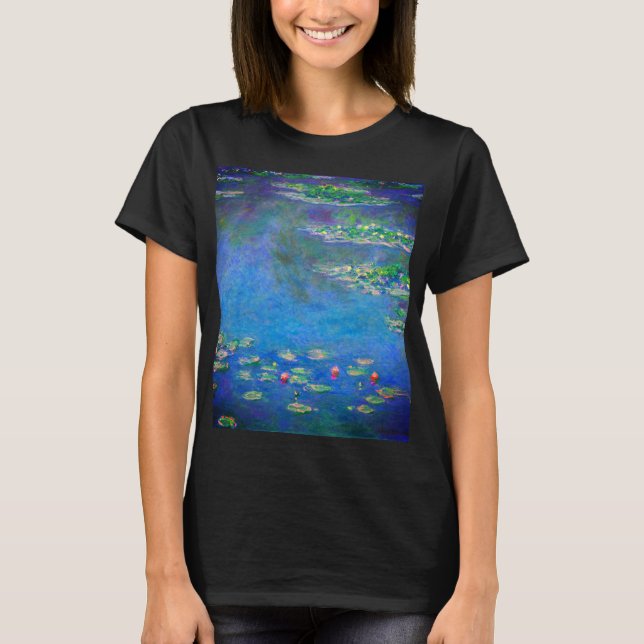 Monet Water Lilies 1906 T-Shirt (Vorderseite)