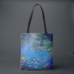 Monet Water Lilies 1906 Tasche<br><div class="desc">Tote Tasche mit Claude Monets Ölgemälde Water Lilies (1906). Ein ruhiges Stillleben des Zusammenspiels von Licht und Reflexion auf schönen Seerosen in einem Teich. Ein großartiges Geschenk für Fans von Impressionismus und französischer Kunst.</div>