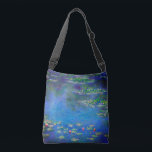 Monet Water Lilies 1906 Tragetaschen Mit Langen Trägern<br><div class="desc">Crossbody Bag mit Claude Monets Ölgemälde Water Lilies (1906). Ein ruhiges Stillleben des Zusammenspiels von Licht und Reflexion auf schönen Seerosen in einem Teich. Ein großartiges Geschenk für Fans von Impressionismus und französischer Kunst.</div>