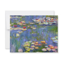 Monet Water Lilies 1916 Invitations