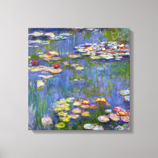 Monet Water Lilies 1916 Leinwanddruck