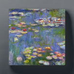 Monet Water Lilies 1916 Plaque Fotoplatte<br><div class="desc">Monet Water Lilies 1916 Plakat. Ölmalerei auf Leinwand aus dem Jahr 1916. Der französische Impressionist Claude Monet ist nach wie vor berühmt und beliebt für die Gemälde der Wasserlilie, die er in seinem Gartenteich in Giverny entwarf. Diese spezielle Wasserlilienmalerei stammt aus dem Jahr 1916 und zeigt Monets Bewegung in Richtung...</div>
