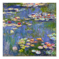 Monet Water Lilies 1916 Print