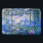 Monet, Water Lilies, 1919, Badematte<br><div class="desc">Water Lilies, 1919, berühmtes Gemälde des Impressionisten Claude Monet</div>