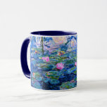 Monet: Water Lilies 1919, berühmtes Gemälde Tasse<br><div class="desc">Claude Monet: Water Lilies Red,  1919,  Impressionismus Kunstwerk Kaffee Tasse.</div>