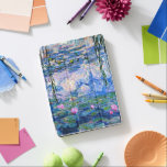Monet - Water Lilies 1919 iPad Pro Hülle<br><div class="desc">Claude Monet 1919 Gemälde, Water Lilies (pink)</div>