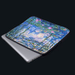 Monet, Water Lilies, 1919, Laptopschutzhülle<br><div class="desc">Water Lilies,  1919,  famous painting by Impressionist artist,  Claude Monet</div>