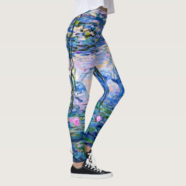 Monet - Water Lilies, 1919, Leggings (Rechts)