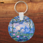 Monet, Water Lilies, 1919, Schlüsselanhänger<br><div class="desc">Water Lilies,  1919,  berühmtes Gemälde des Impressionisten Claude Monet</div>