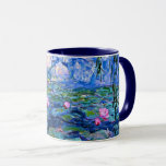 Monet: Water Lilies, 1919, Tasse<br><div class="desc">Claude Monet: Water Lilies,  1919,  berühmtes Gemälde.</div>