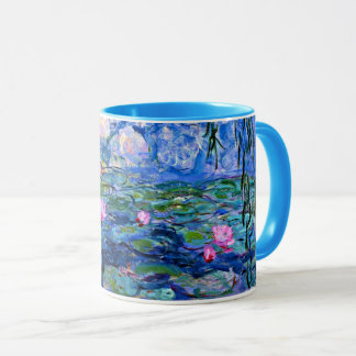 Monet: Water Lilies, 1919 Tasse