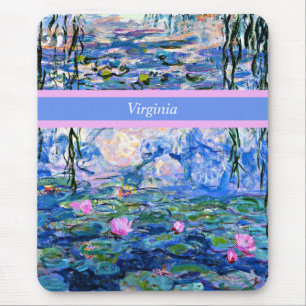 Monet - Water Lilies 1919 Vorlage Mousepad