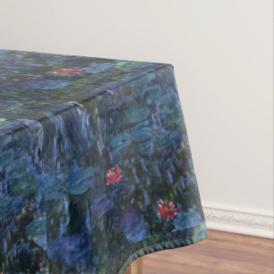 Monet Water Lilies and Reflections a Willow Tischdecke