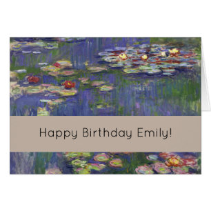 Monet Water Lilies Chef-d'oeuvre Peinture