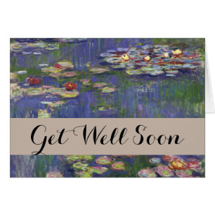 Monet Water Lilies Chef-d'oeuvre Peinture