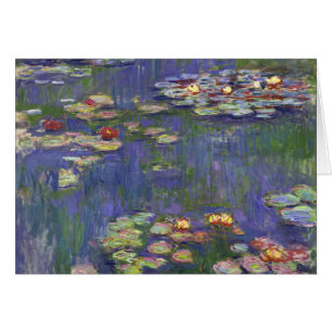 Monet Water Lilies Chef-d'oeuvre Peinture