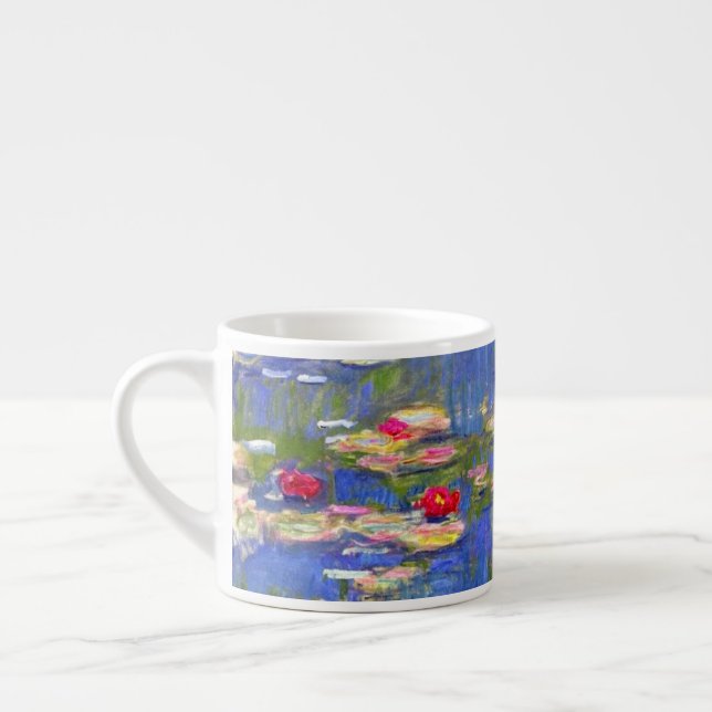 Monet Water Lilies  Espressotasse (Links)