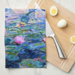 Monet, Water Lilies, Geschirrtuch<br><div class="desc">Water Lilies, berühmtes Gemälde von Claude Monet</div>