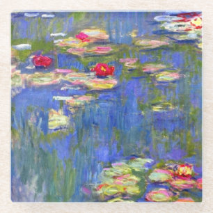 Monet Water Lilies Glasuntersetzer