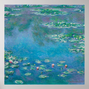 Monet Water Lilies Impressionist Malerei Poster