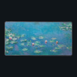 Monet Water Lilies Impressionist Malerei Schreibtischunterlage<br><div class="desc">Jetzt können Sie Claude Monets berühmtes Wasserlily-Gemälde von 1915 in Ihrer eigenen Zuhause bewundern! Genießen Sie die traumhafte Schönheit dieses klassischen impressionistischen Gemäldes, das die Anmut und Ästhetik eines jeden Umfeldes noch verstärken wird. Claude Monet war ein Meister der Feinheiten des Lichts und hatte ein Auge auf die schönsten Naturszenen,...</div>
