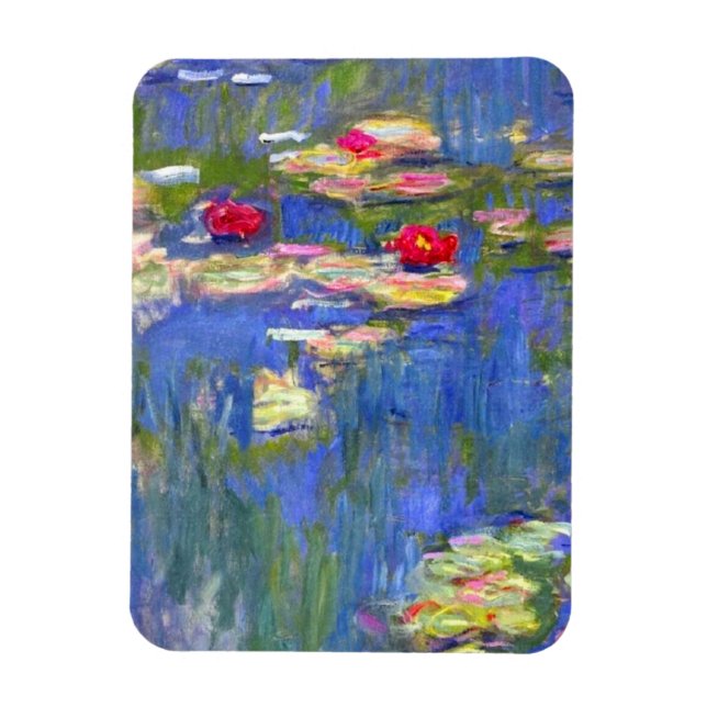 Monet Water Lilies Magnet (Vertikal)