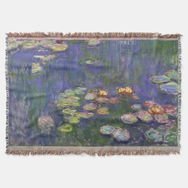 Monet Water Lilies Masterpiece Malerei Decke (Vorderseite)