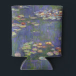 Monet Water Lilies Masterpiece Malerei Dosenkühler<br><div class="desc">Monet Water Lilies - Dieses klassische Monet Gemälde wurde 1916 von Claude Monet gemalt. Es ist Teil seiner berühmten Wasserliliensammlung,  wo er in seinem Garten in Giverney,  Frankreich malt. Ein Meisterwerk.</div>
