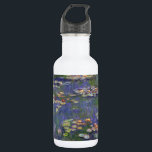 Monet Water Lilies Masterpiece Malerei Edelstahlflasche<br><div class="desc">Monet Water Lilies - Dieses klassische Monet Gemälde wurde 1916 von Claude Monet gemalt. Es ist Teil seiner berühmten Wasserliliensammlung,  wo er in seinem Garten in Giverney,  Frankreich malt. Ein Meisterwerk.</div>