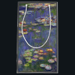 Monet Water Lilies Masterpiece Malerei Kleine Geschenktüte<br><div class="desc">Monet Water Lilies - Dieses klassische Monet Gemälde wurde 1916 von Claude Monet gemalt. Es ist Teil seiner berühmten Wasserliliensammlung,  wo er in seinem Garten in Giverney,  Frankreich malt. Ein Meisterwerk.</div>